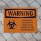 Signmission Biohazard No Food Or Drink OSHA Warning Sign, Aluminum, 14in W x 10in L, 2PK OS-2PACK-WS-A-1014-L-12498 - alternate 4